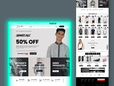 WordPress E-commerce website