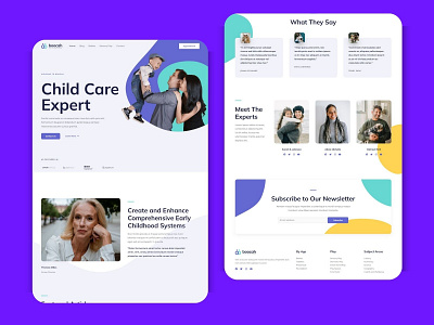 Child Care Website animation child care child care website design illustration landing page motion graphics web design web development website design website maker wordpress wordpress landing wordpress website wordpress website design