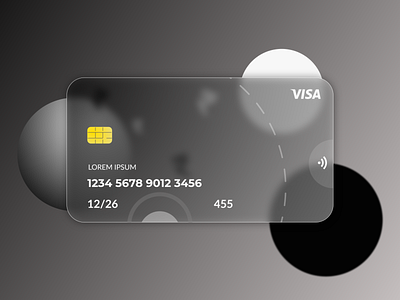 Card Glassmorphism card card design credit card debit card design glass glassmorphic glassmorphism