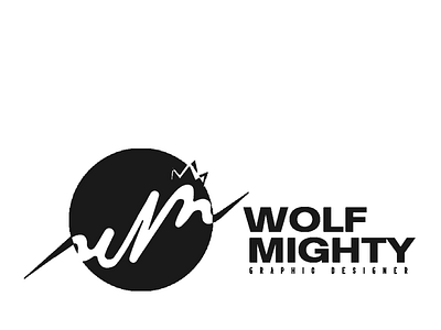 Wolf Mighty Logo best branding design fiver gfx graphic design ideas illustration logo motion graphics ui