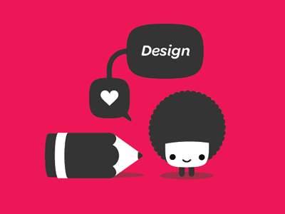 Design dude cartoon illustration