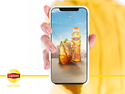 Interactive teaser for Lipton Ice tea