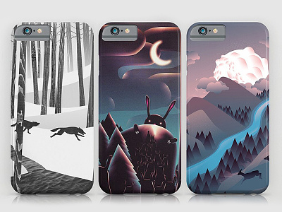 iPhone Cases animals art artwork case cover design illustration iphone merchandise nature print product