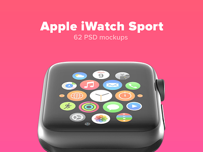 62 Apple Watch mockups are on sale now!