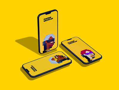 phone mockup app branding mockup ui