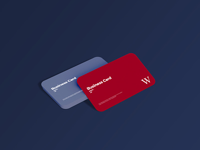 Business card mockup app branding business card mockup ui