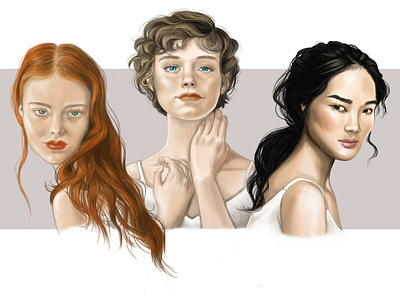 portraits illustration