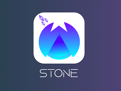 Stone app logo | daily ui 5