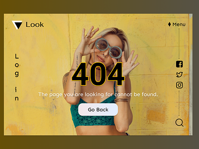 404 Page design | Daily Ui 7 404 page design branding design landing page design ui design ux ux design web desigh website design