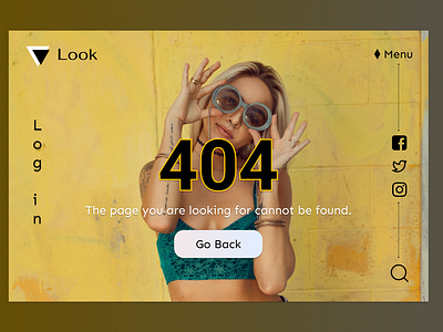 404 Page design | Daily Ui 7