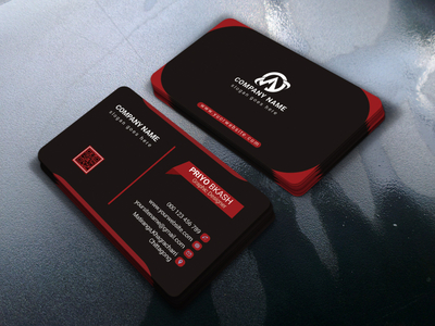 Unique & professional business card by priyo bkash on Dribbble