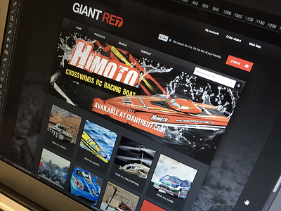 Giant Red 7 dark homepage rc cars store