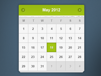 Calendar calendar clean green lime minimal monthly calendar