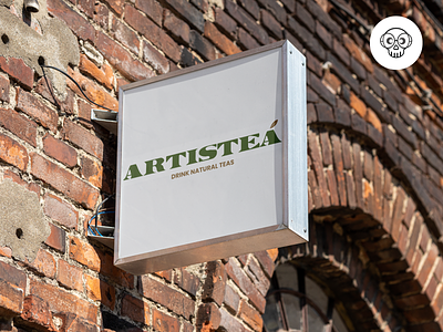 Artistea-Logo branding design logo typography ui