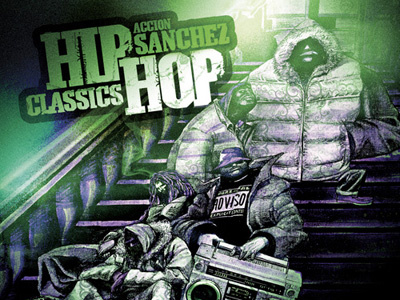 ACCIÓN SÁNCHEZ - Hip Hop Classics Vol. 2 cd cover hiphop rap