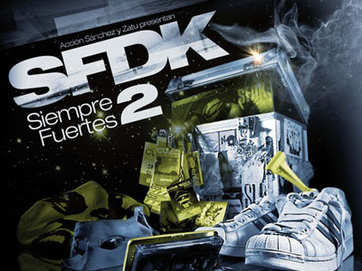 SFDK - Siempre Fuertes 2 cd cover hiphop rap sfdk