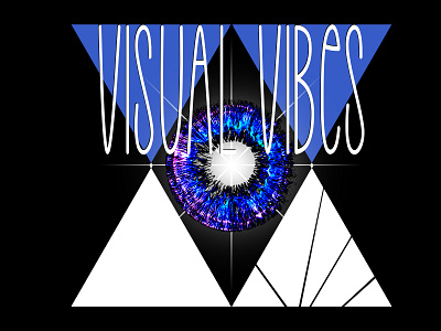 Visual Vibes Logo branding design graphic design illustration logo vector
