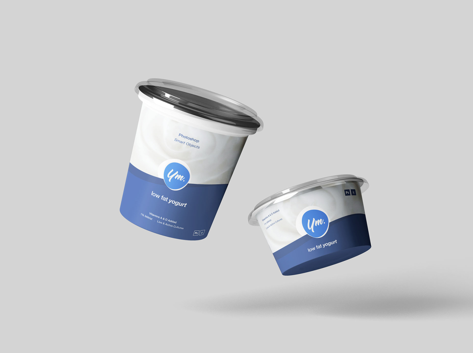 Download Yogurt Package Mockup By Graphic Pear On Dribbble