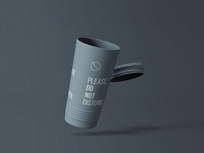 Free Paper Cup Holder Mockup (PSD)