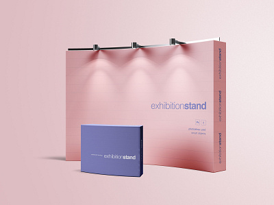 Simple Exhibition Stand Mockup branding download free download freebie graphicpear mockup mockup design mockup download package package design package download package mockup packaging photoshop print design product design stand stand mockup stand package