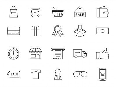 20 Shopping Vector Icons download free download freebie graphicpear icon design icons download icons pack icons set illustration illustrator logo logo design shop shopping shopping icon shopping vector symbol vector design vector download vector icon