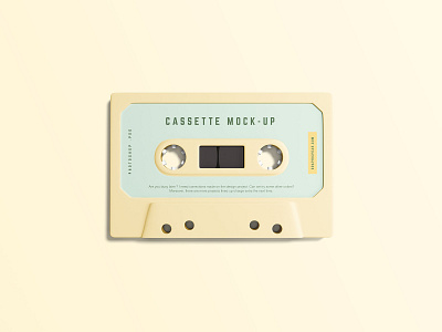 Simple Cassette Mockup