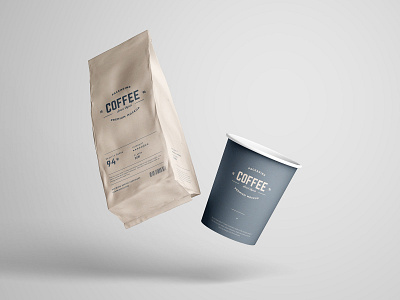 Coffee Package Mockup branding coffee coffee cup coffee mockup coffee package cup cup mockup download free download freebie graphicpear mockup mockup design mockup download package package design package download package mockup packaging print design