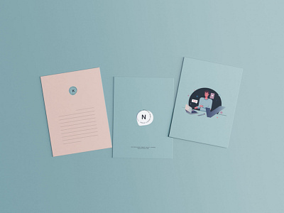 3 Postcard Mockups