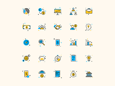 25 Corporate Business Colored Icons ai ai design ai vector business corporate corporate icon corporate vector icon design icons download icons pack icons set illustration illustrator logo logo design symbol vector design vector download vector icon