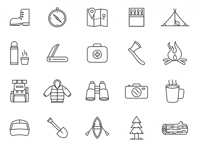 20 Adventure Vector Icons adventure adventure icon adventure vector ai ai vector free download freebie graphicpear icon design icons download icons pack icons set illustration illustrator logo logo design symbol vector design vector download vector icon