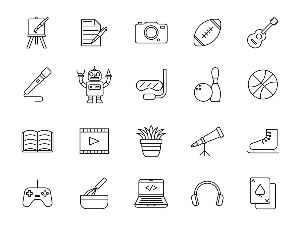 Hobby Icon designs, themes, templates and downloadable graphic elements ...