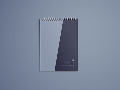 A4 Sketch Book Mockup