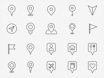 20 Location Vector Icons ai ai design ai download ai vector icon design icons download icons pack icons set illustration illustrator location location icon location vector logo logo design symbol vector design vector download vector icon