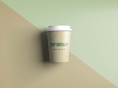 Free Paper Cup Holder Mockup (PSD)