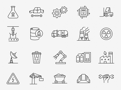Industrial Vector Icons