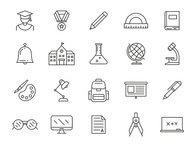 Education Vector Icons ai download design download education education icons freebie graphicpear icons download icons set illustration logo vector icons