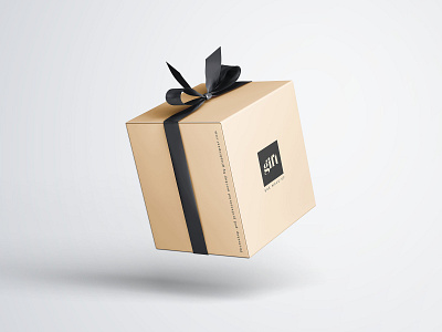 Gift Box Mockup