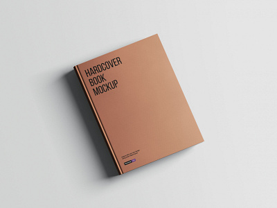 Hardcover A4 Book Mockup