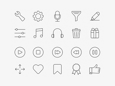 80 Interface Icons