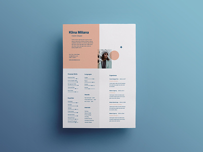 Split Style Resume Template branding design download free download free template freebie graphicpear illustration resume resume design resume download resume template template design template download