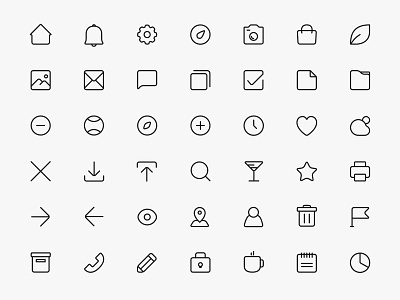 Square Line Ui Icons download free icons freebie graphicpear icons download icons set ui ui icons ui vector uiux vector icons
