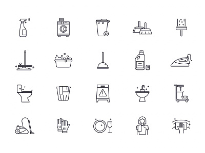 Cleaning Service Icons cleaning icon cleaning services cleaning vector design download freebie graphicpear icon set icons download vector download vector icon