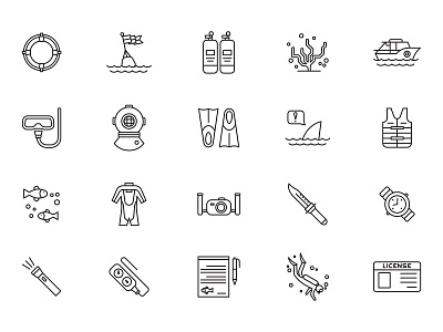 Diving Vector Icons diving diving icon diving vector download free download freebie graphic design graphicpear icon set icons download ui vector icon