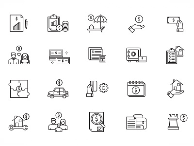 Personal Loan Icons