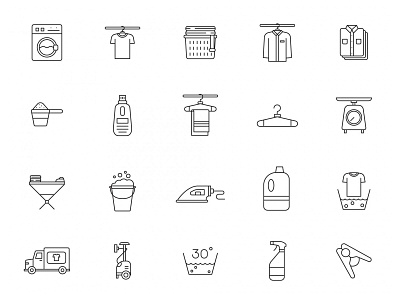 Laundry Line Icons download free download free icons free vector freebie graphicpear icon set icons download laundry laundry icon laundry vector vector download vector icon