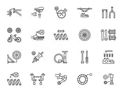 Bike Repair Icons bike bike icon bike repair bike repair icon bike vector download free download freebie graphicpear icon design icon set icons icons download vector icon