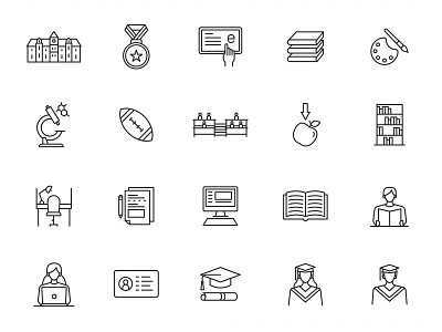 20 Student Vector Icons free download free icons free vector freebie graduation icon set icons download school school icons student student icon student vector vector icon