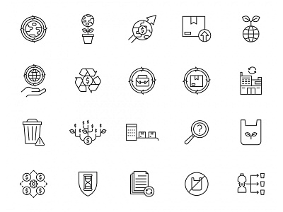 20 Circular Economy Icons circular ecoomy download economy economy icons economy vector free download free icons free vector freebie graphicpear icon set icons download vector icon