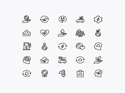 Energy Source and Ecology Icons download ecology energy icons free free icons graphicpear line icons vector