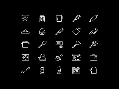 Kitchen Utensils Icons – Vector download free icons graphicpear kitchen icons psd vector vector icons